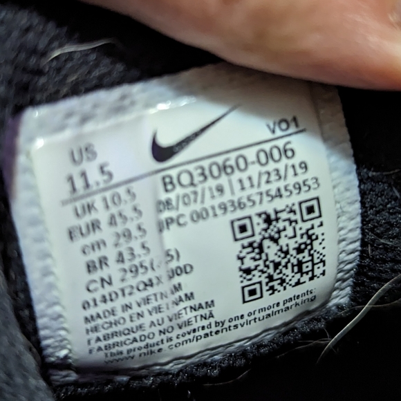 Nike Kyrie Irving fly trap Fierce Purple basketball size 11.5 black purple - Picture 9 of 15